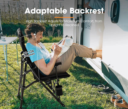 San Hima Luxury Folding Camping Chair Heavy Duty - image 6