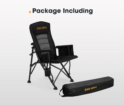 San Hima Luxury Folding Camping Chair Heavy Duty - image 9