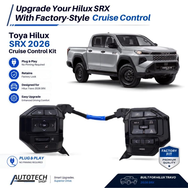 Toyota Hilux Travo SRX 2026 Cruise Control Kit Plug & Play