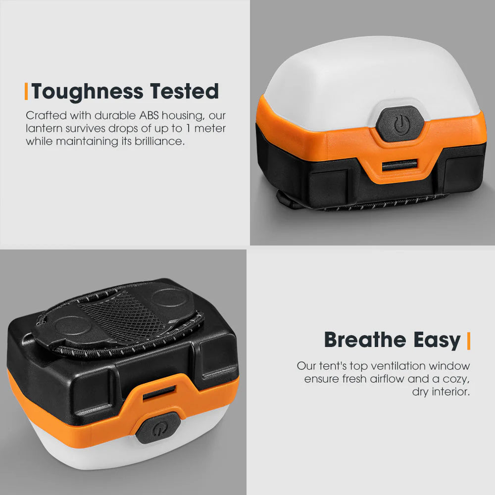 San Hima various multi packs Camp Light sets - Dual Colour LED Lantern with Inbuilt Lithium Battery - image 6