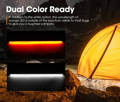 Lightfox 12V LED Camp Dual Colours Light Bar Kits Set of 6 - image 6