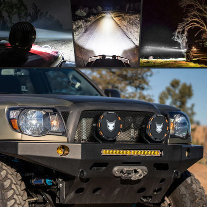 Lightfox 7inch Laser LED Driving Lights 1Lux@7,302ft/2,226m IP68 11,285 Lumens - image 8