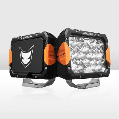 Lightfox Pegasus Series 9inch LED Driving Light set 1Lux@2,972ft/906m IP68