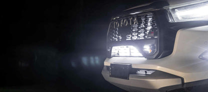 STEDI Hilux N80 GR Sport inner grille bracket angle view