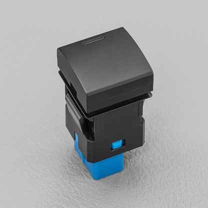 STEDI Square Type Push Switch installed