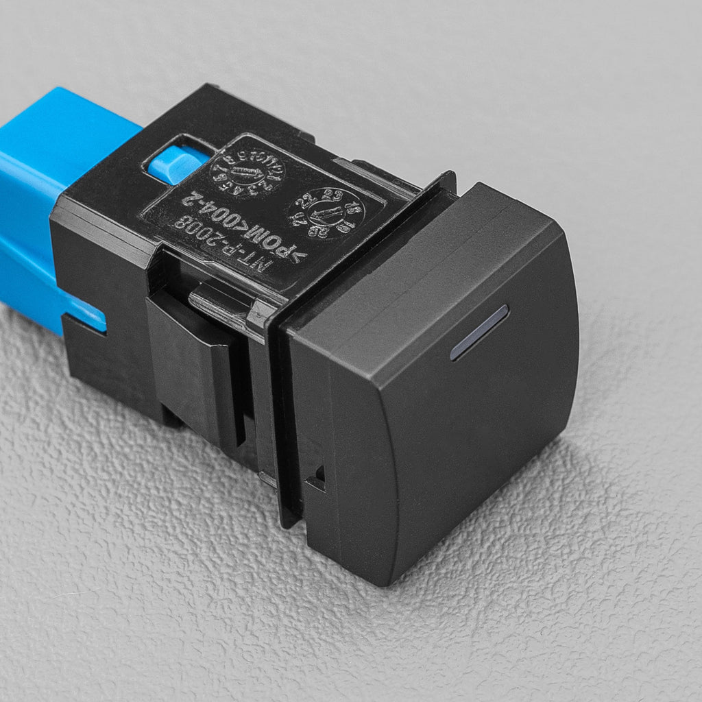 STEDI Square Type Push Switch angle view