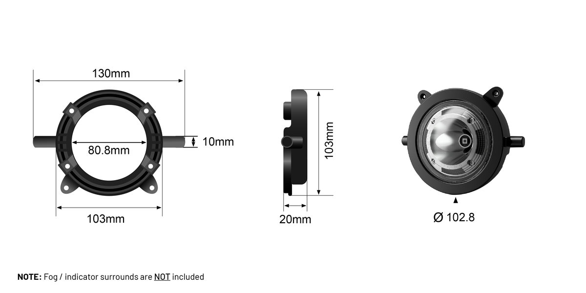 STEDI Boost driving light kit