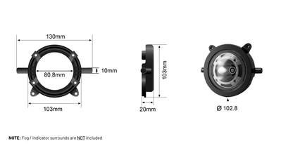 STEDI Boost driving light kit