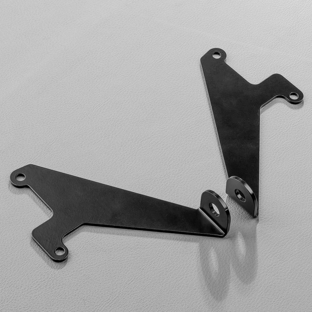STEDI Next-Gen Ford Raptor inner grill bracket set, fitted view