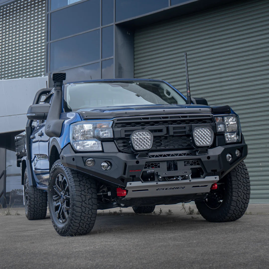 Next Gen Ford Ranger Bullbar | No loop Rockarmor GT Bumper - image 4