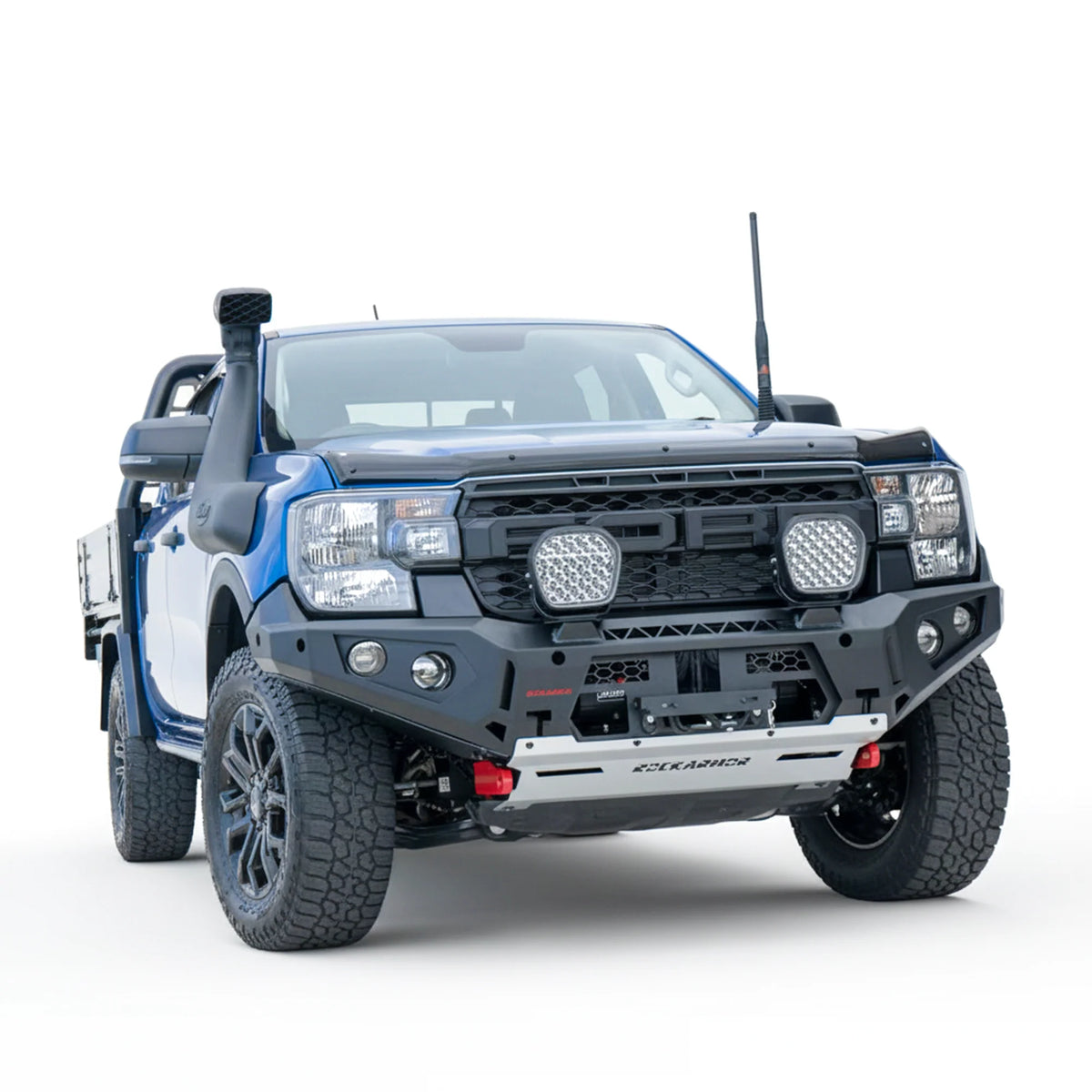 Next Gen Ford Ranger Bullbar | No loop Rockarmor GT Bumper