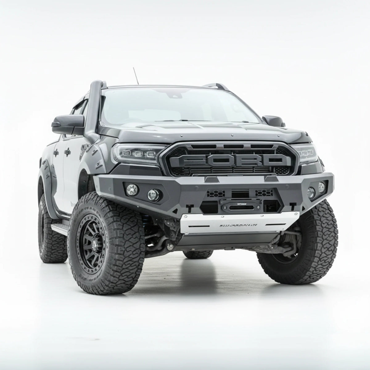 PX2 & PX3 Ford Ranger GT Bumper No Loop Bull Bar - Rockarmor 4x4