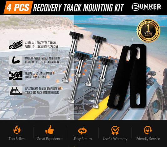 BUNKER INDUST Recovery Tracks Mounting Pins 4 Mount Holder - image 2