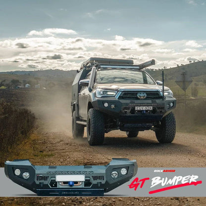 Toyota Hilux Bull Bar GT No Loop Bumper Suits 08/2020 - 11/2025 - image 3