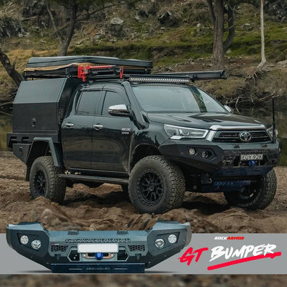Toyota Hilux Bull Bar GT No Loop Bumper Suits 08/2020 - 11/2025 - image 5