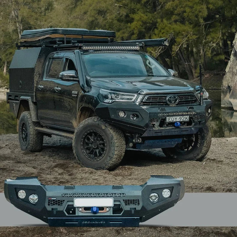 Toyota Hilux Bull Bar GT No Loop Bumper Suits 08/2020 - 11/2025 - image 6