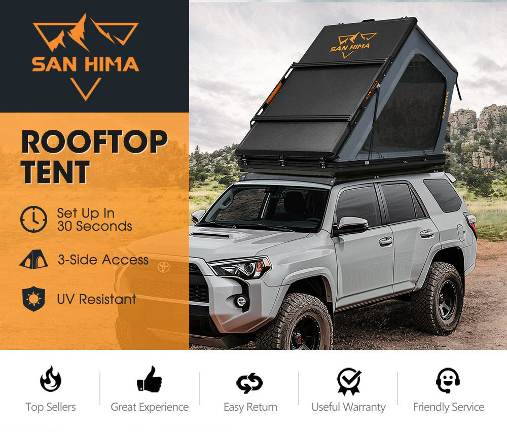 San Hima Kalbarri Gen 2 Roof Top Tent Hardshell With Ladder - image 2
