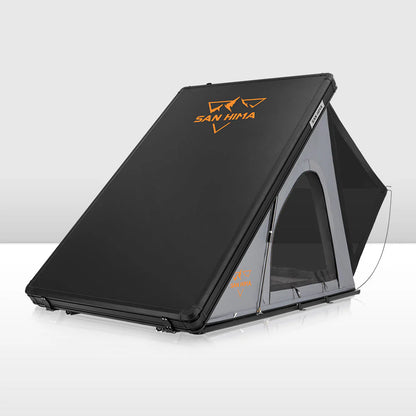 San Hima Kalbarri Lite Rooftop Tent Hardshell With Ladder Grey