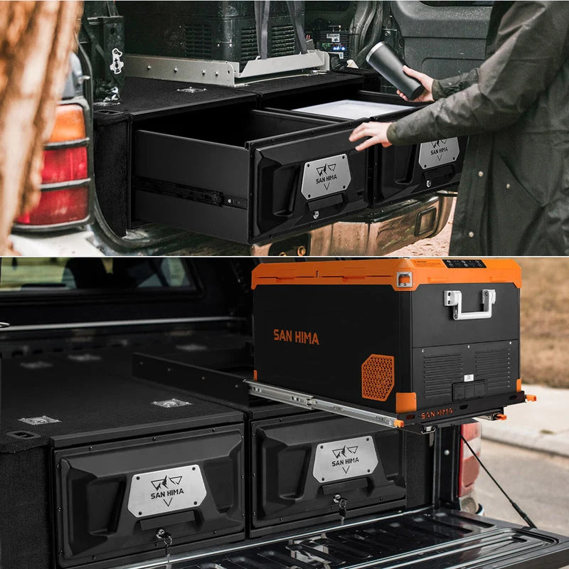 San Hima Lightweight 1300MM 4WD Rear Drawer Vehicle Storage Lockable - image 8