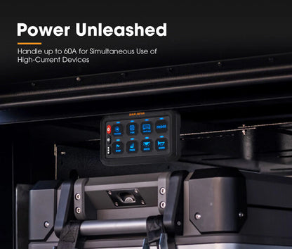 San Hima 8 Gang Bluetooth Switch Panel 12V/24V ON-OFF LED Control - image 5