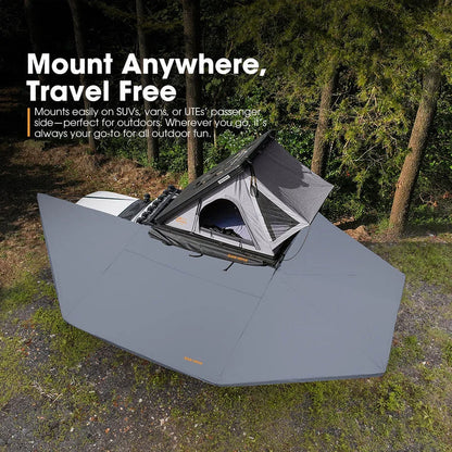 San Hima 270 Degree Awning Free-Standing Camping With L Brackets Passenger Side - image 2