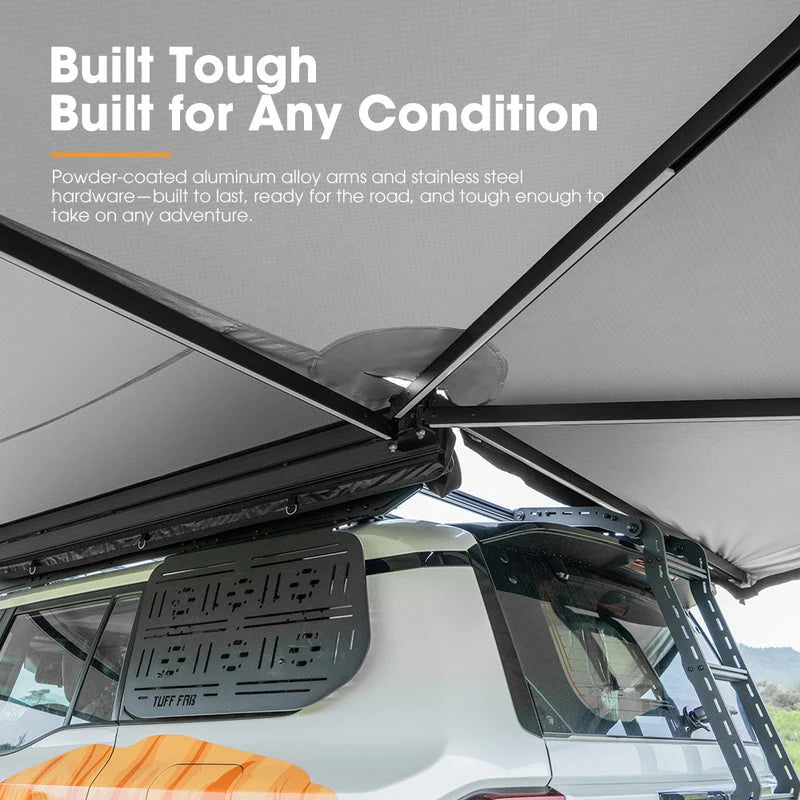 San Hima 270 Degree Awning Free-Standing Camping With L Brackets Passenger Side - image 4