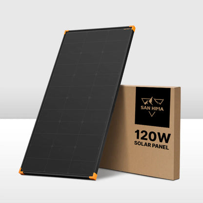 San Hima 120W Mono-HPBC Fixed Solar Panel with Bypass Power