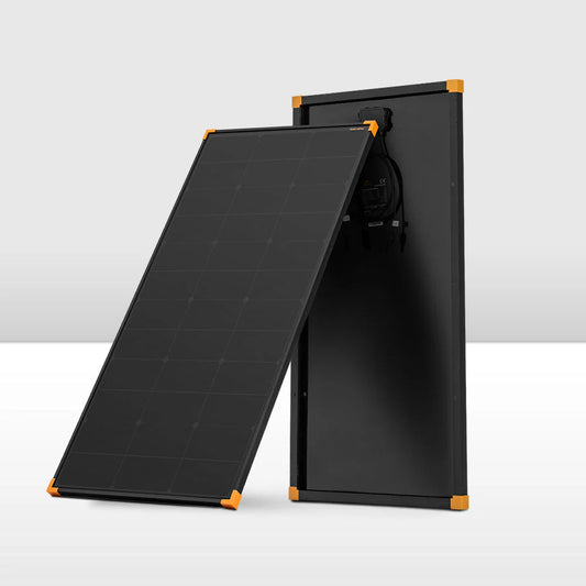 San Hima 2X 120W Mono-HPBC Fixed Solar Panel kit with Power Bypass
