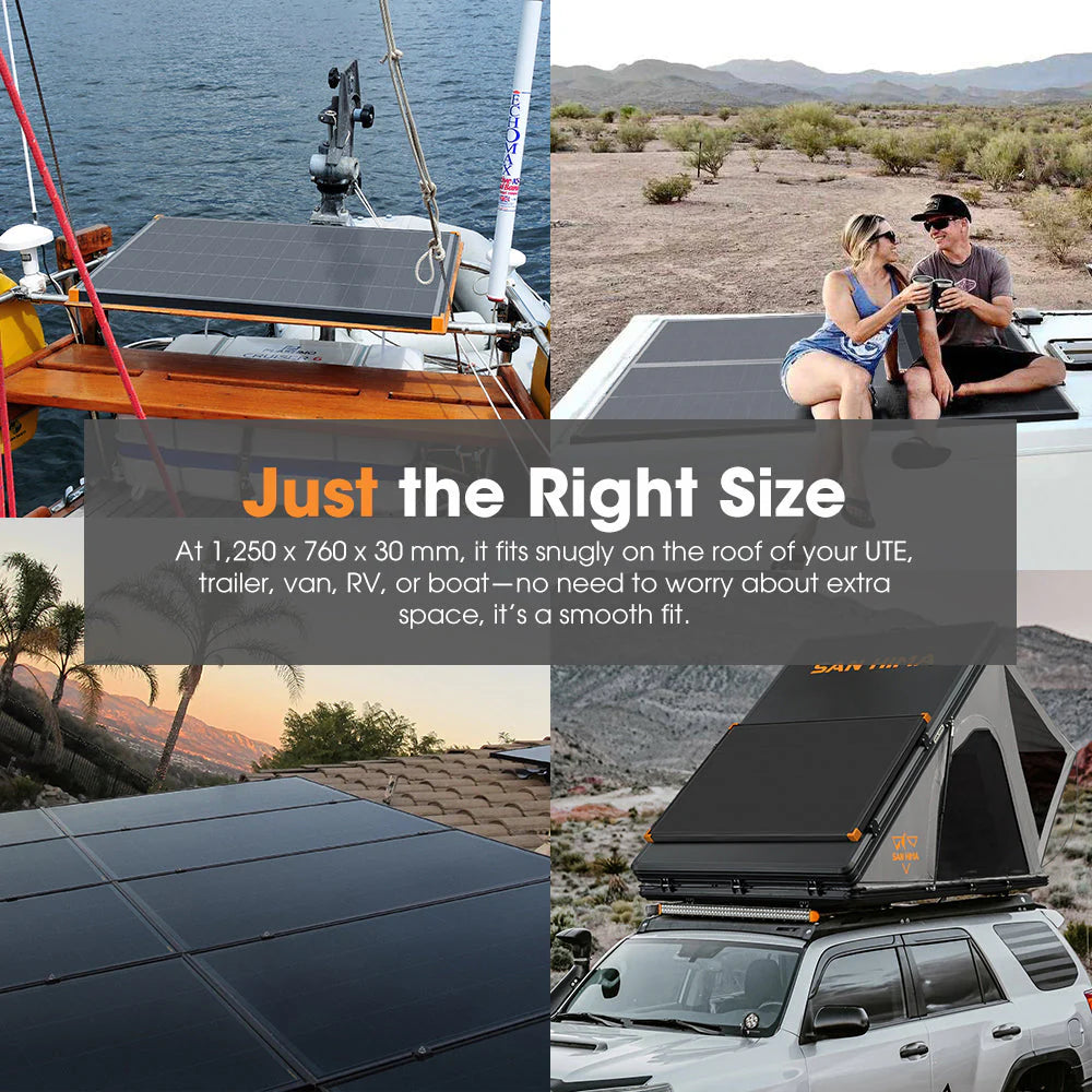 San Hima 2X 200W Mono-HPBC Fixed Solar Panel kit with Power Bypass - image 9