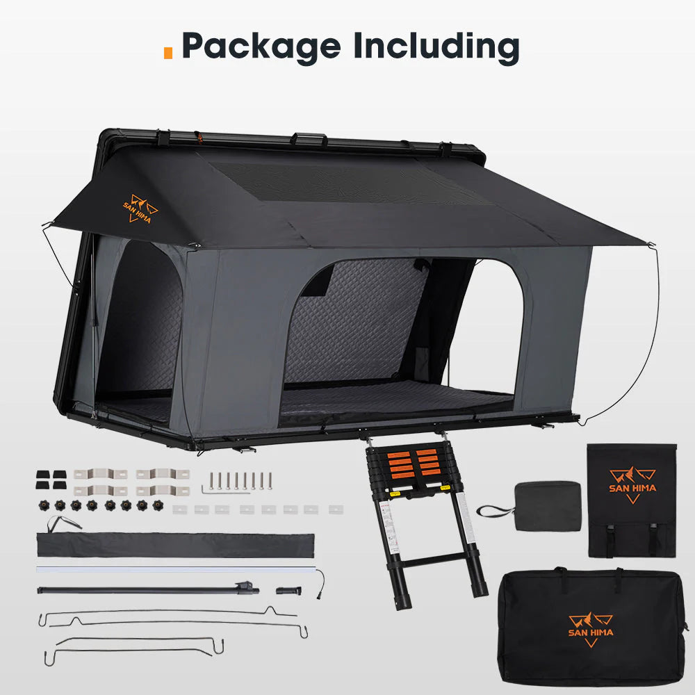 San Hima Kalbarri Side Rooftop Tent Hardshell With Ladder - image 10