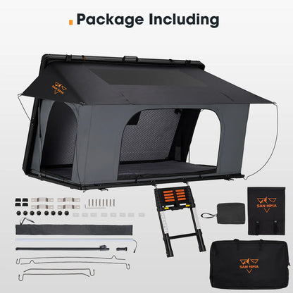 San Hima Kalbarri Side Rooftop Tent Hardshell With Ladder - image 10