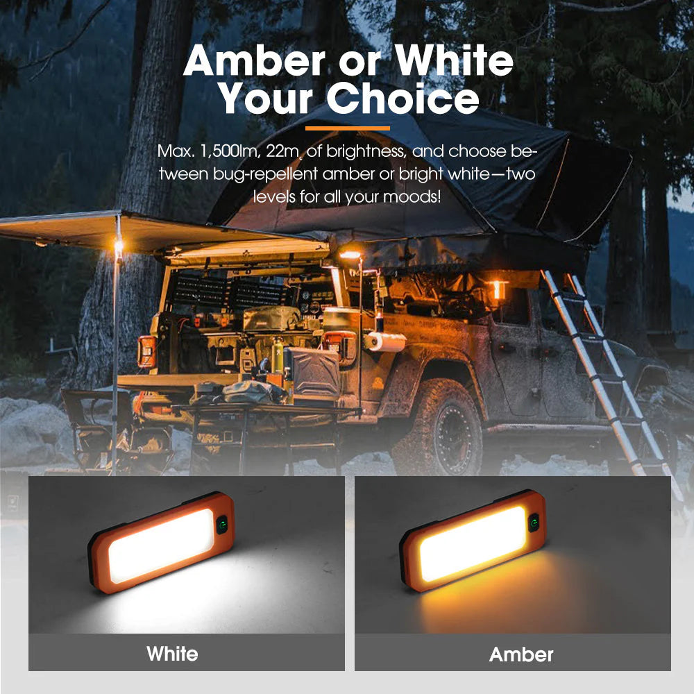 San Hima Telescopic Light Portable Lithium LED Tripod Lamp Camping Rechargeable - image 4