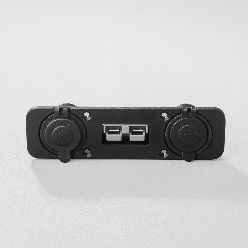 STEDI flush mount Anderson cigarette USB panel front