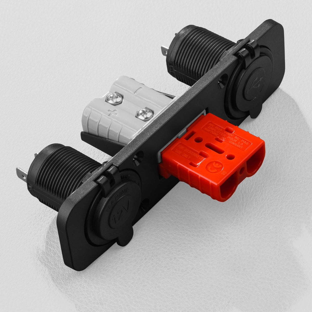 STEDI Flush Mount Anderson Socket - Single & Cigarette & USB