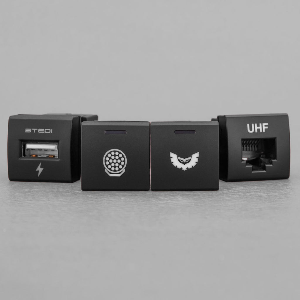 STEDI Square Type Push Switches print options