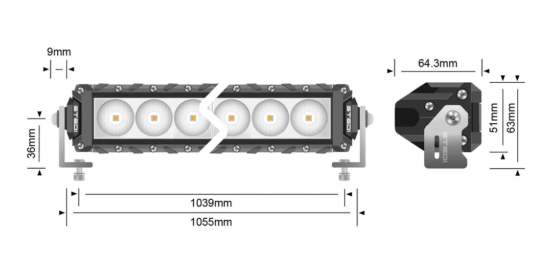 STEDI ST3K 41.5" 40 LED Slim LED Light Bar - image 11