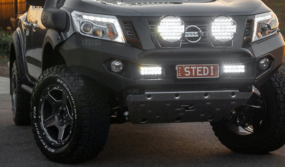 STEDI 8 inch ST4K 12 LED Double Row Light Bar mounting brackets