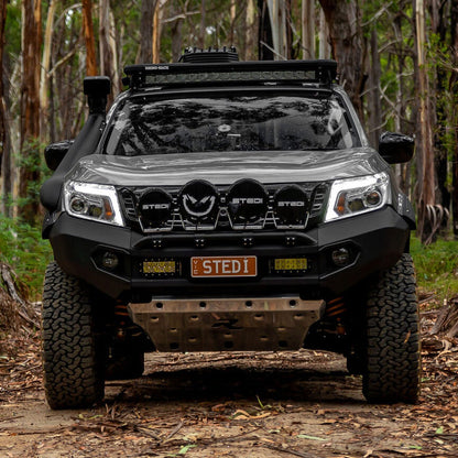 STEDI 8 inch ST4K 12 LED Double Row Light Bar angle view