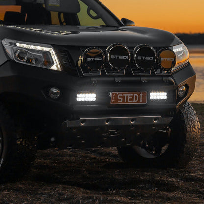STEDI 8 inch ST4K 12 LED Double Row Light Bar rear view