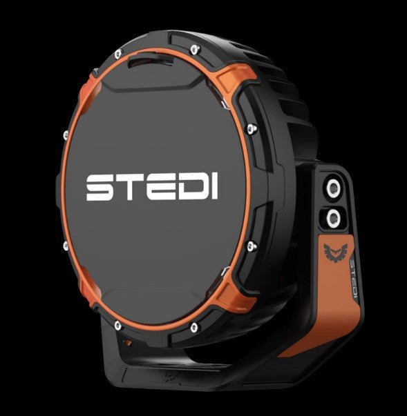 STEDI Type-X Pro Plus DRL Kit driving light mounted on vehicle