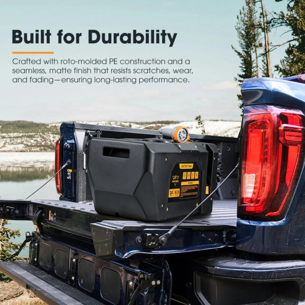 San Hima Portable Water Tank 24L with 12v Pump and Built in Battery - image 3