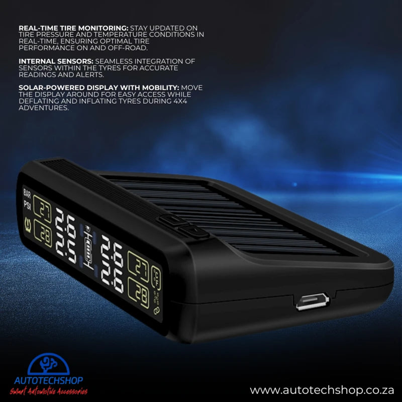 AutoSense Universal 4 Internal Sensor Kit With Solar-Powered Display - image 3