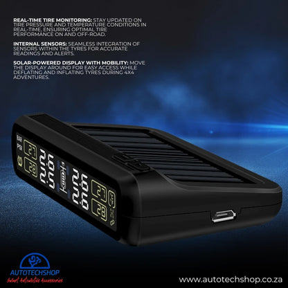 AutoSense Universal 4 Internal Sensor Kit With Solar-Powered Display - image 3