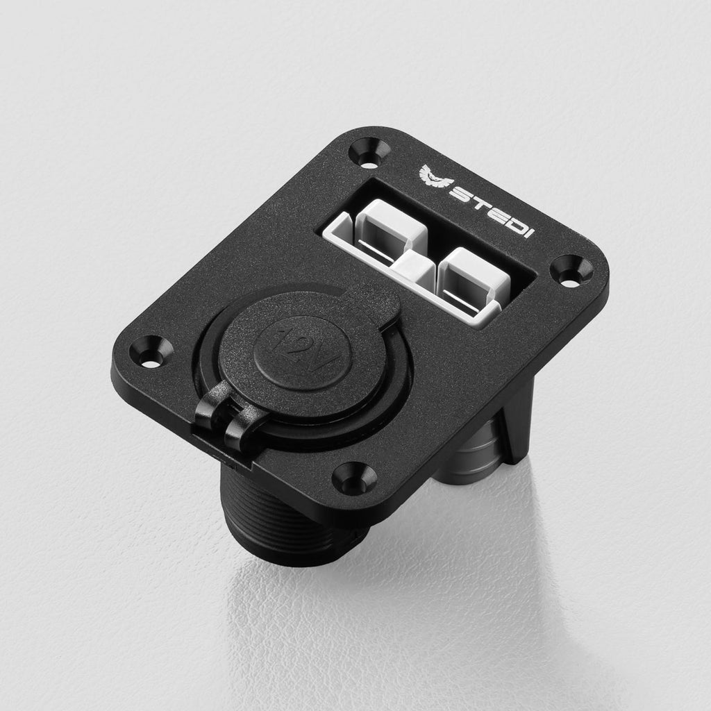STEDI Flush Mount Anderson Socket - Single & Cigarette