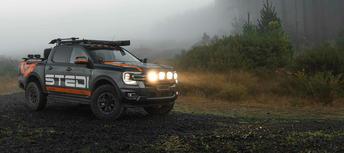 STEDI Rally Bar fitted to Next-Gen Ford Ranger